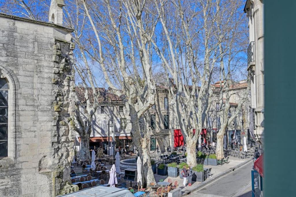 Ferienwohnung Pops Flat - Parking Prive Gratuit - Wi-Fi - Ac Clim Avignon Exterior foto