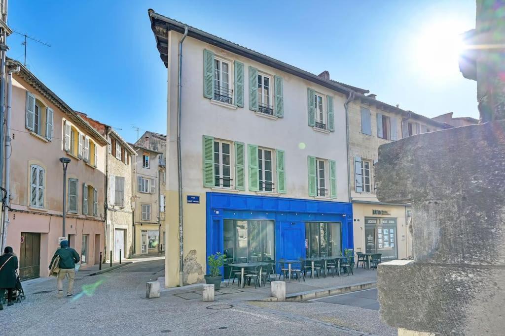 Ferienwohnung Pops Flat - Parking Prive Gratuit - Wi-Fi - Ac Clim Avignon Exterior foto